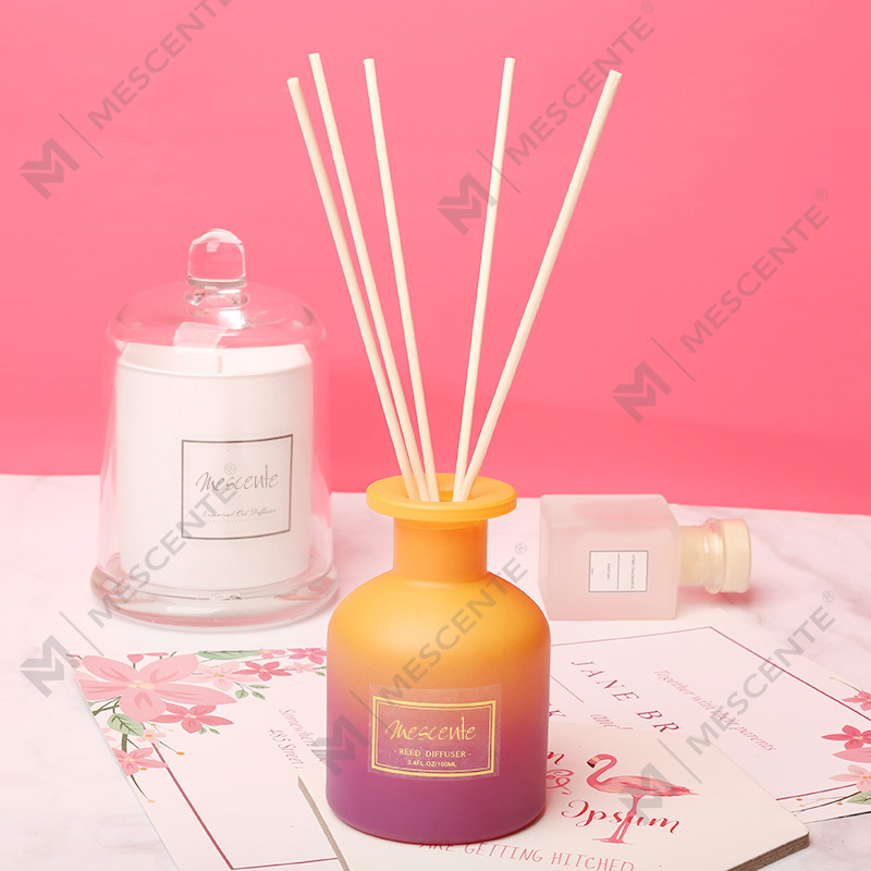 M&Scent プライベート ラベル ラウンド ボトル ホーム フレグランス リード ディフューザー