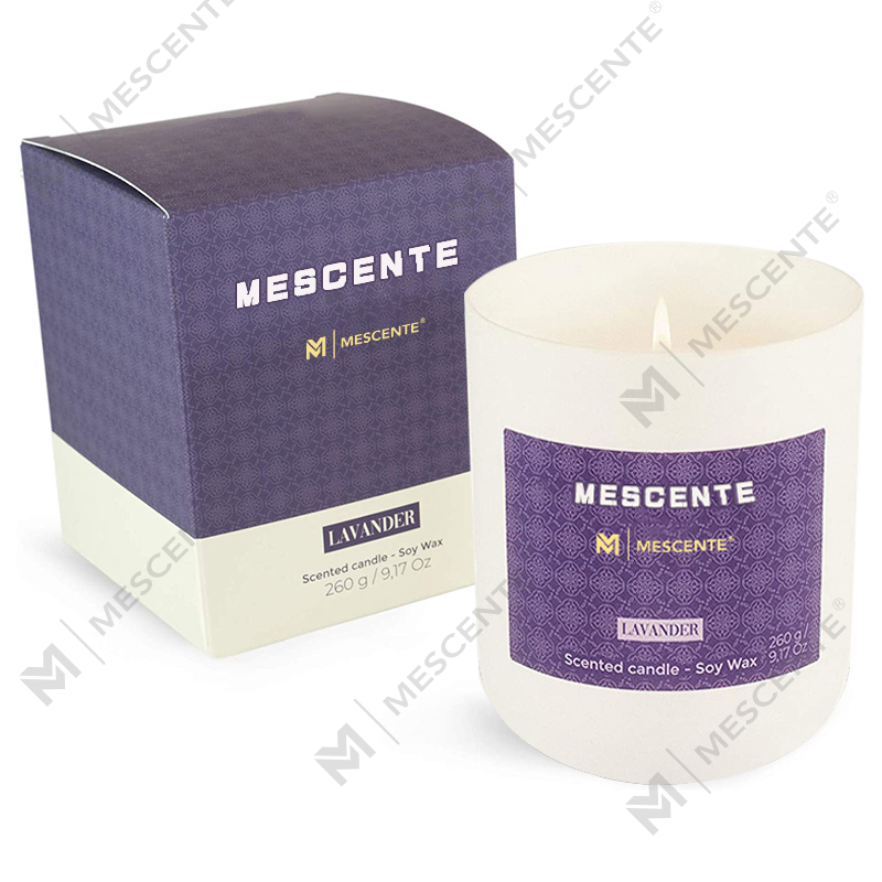 M&Scent メイソンジャー ミニソイベースキャンドル、高級パッケージ マーブルキャンドル ソイワックス