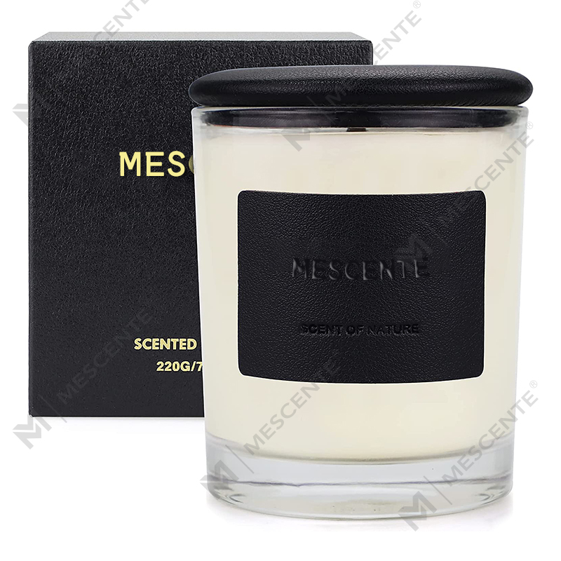 中国のM&Scent卸売美しいリサイクルガラス瓶キャンドル、リラックスキャンドル