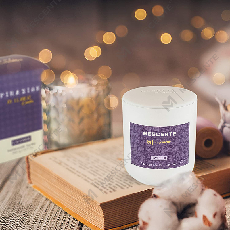 M&Scent メイソンジャー ミニソイベースキャンドル、高級パッケージ マーブルキャンドル ソイワックス
