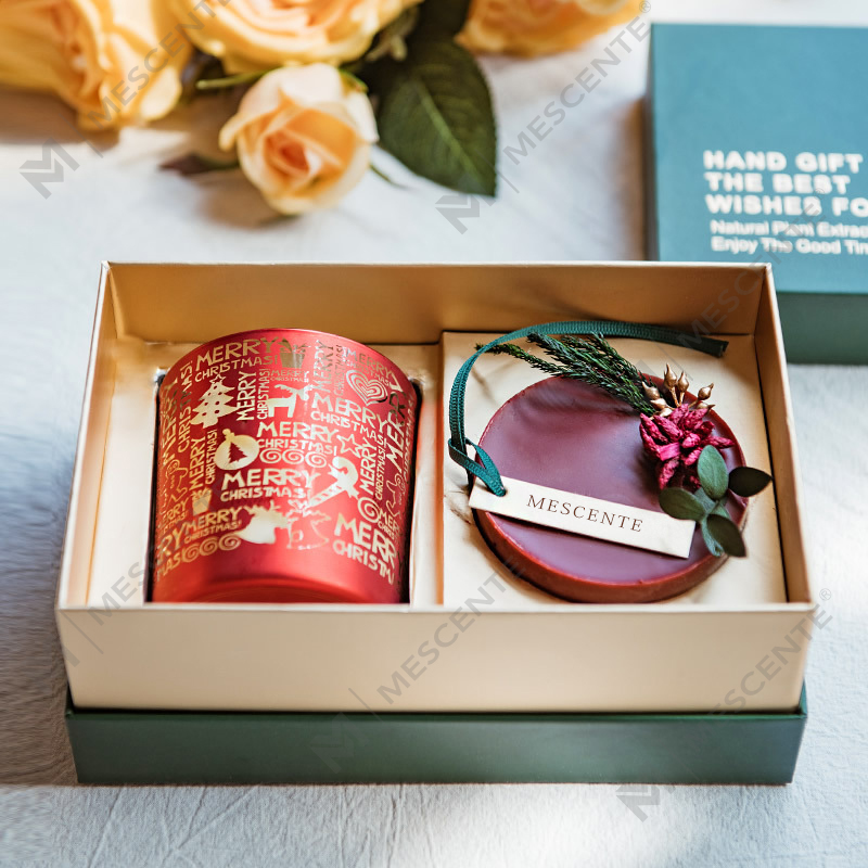 M&Scent ホリデーフレグランス クリスマス 無煙星空カップ センテッドキャンドル ギフト 手付き