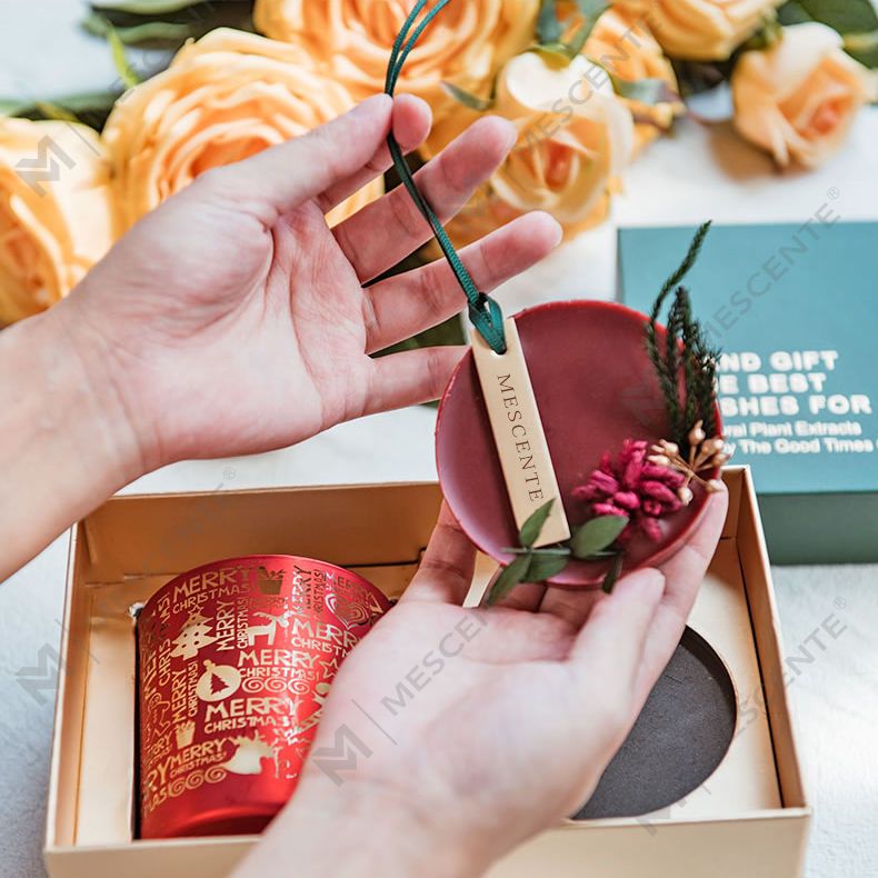 M&Scent ホリデーフレグランス クリスマス 無煙星空カップ センテッドキャンドル ギフト 手付き