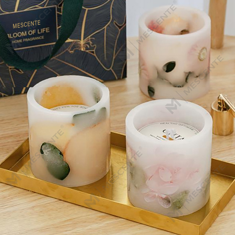 M&Scent 卸売高級天然ソイワックス ティーライト キャンドル ギフト セット