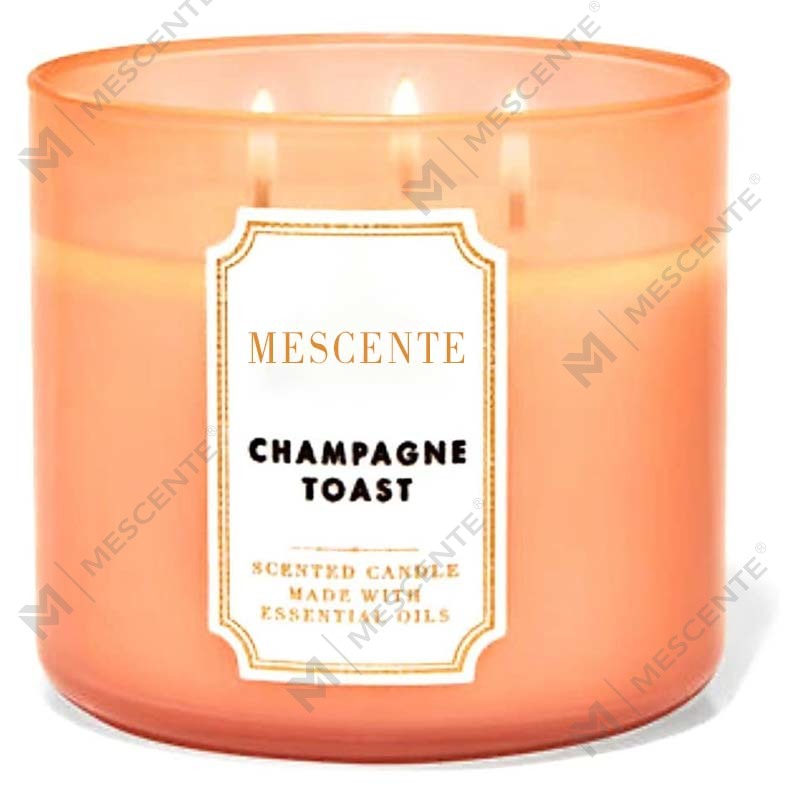 M&Scent ハンドメイド 3 芯 ナチュラル ジャスミンの香りのソイワックス キャンドル ギフト、プライベート ラベル アロマセラピー クリスタル キャンドル