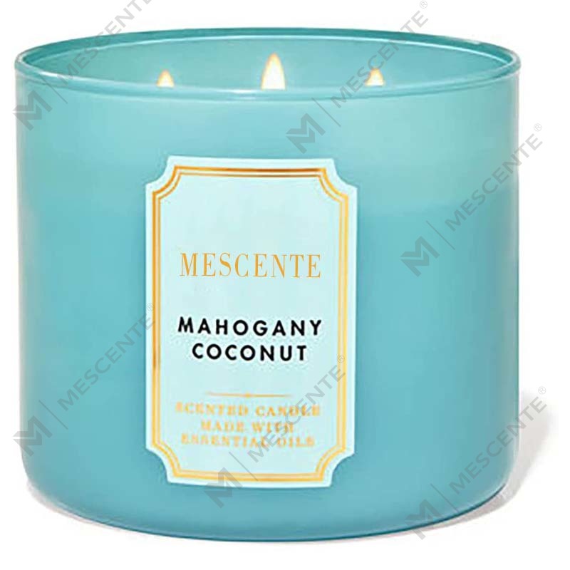 M&Scent ハンドメイド 3 芯 ナチュラル ジャスミンの香りのソイワックス キャンドル ギフト、プライベート ラベル アロマセラピー クリスタル キャンドル