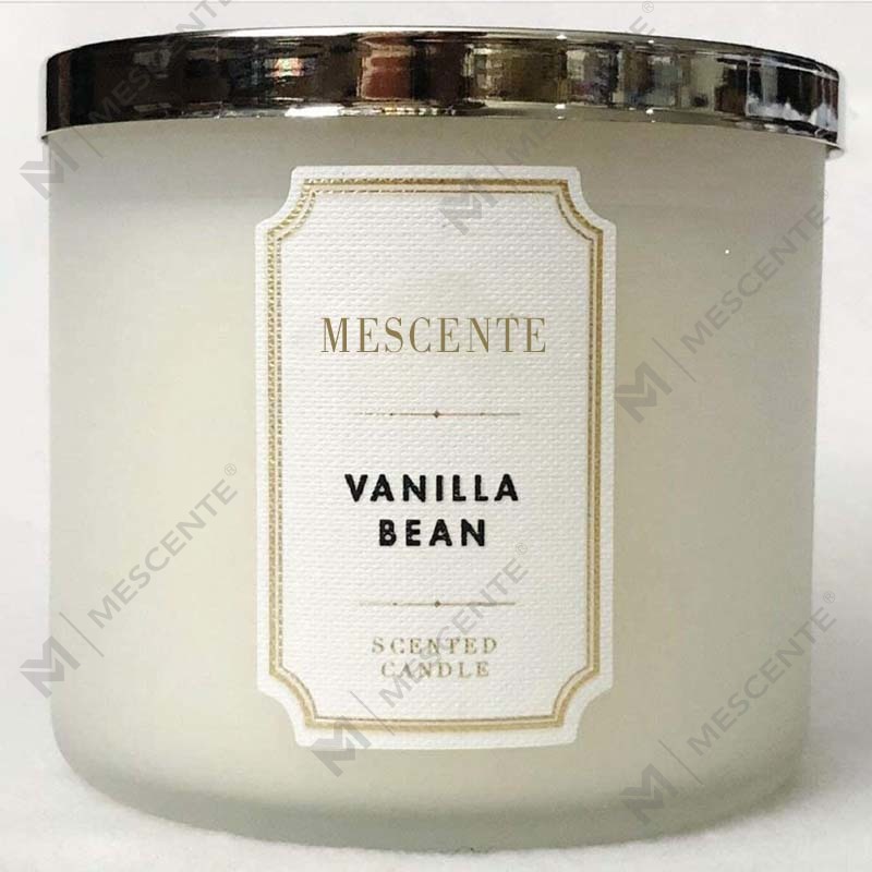 M&Scent ハンドメイド 3 芯 ナチュラル ジャスミンの香りのソイワックス キャンドル ギフト、プライベート ラベル アロマセラピー クリスタル キャンドル