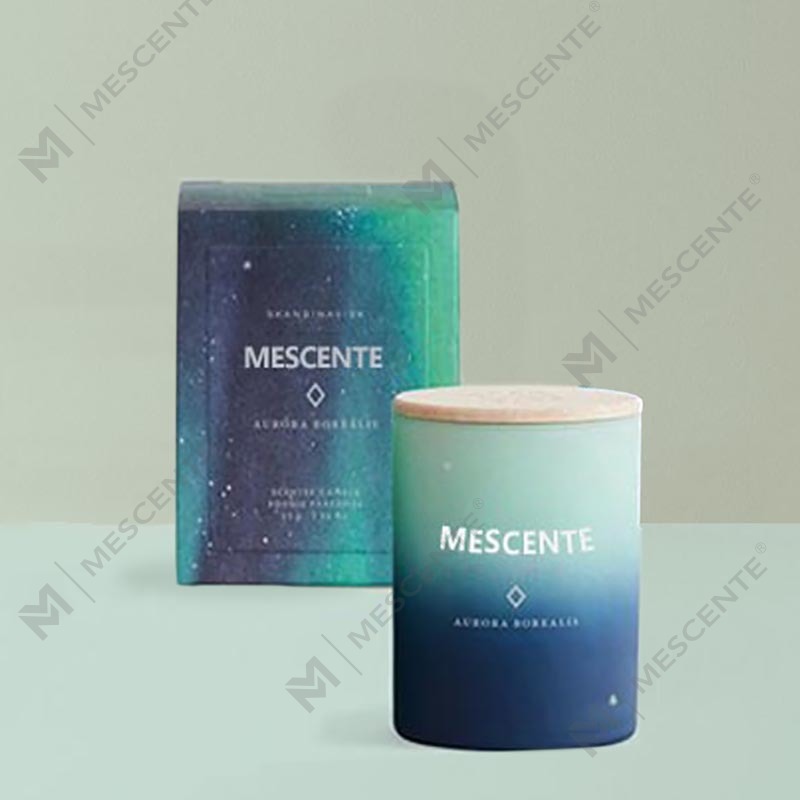M&Scent カスタマイズされたプライベート ラベルの家の装飾の香りのキャンドル (ガラス瓶入り)