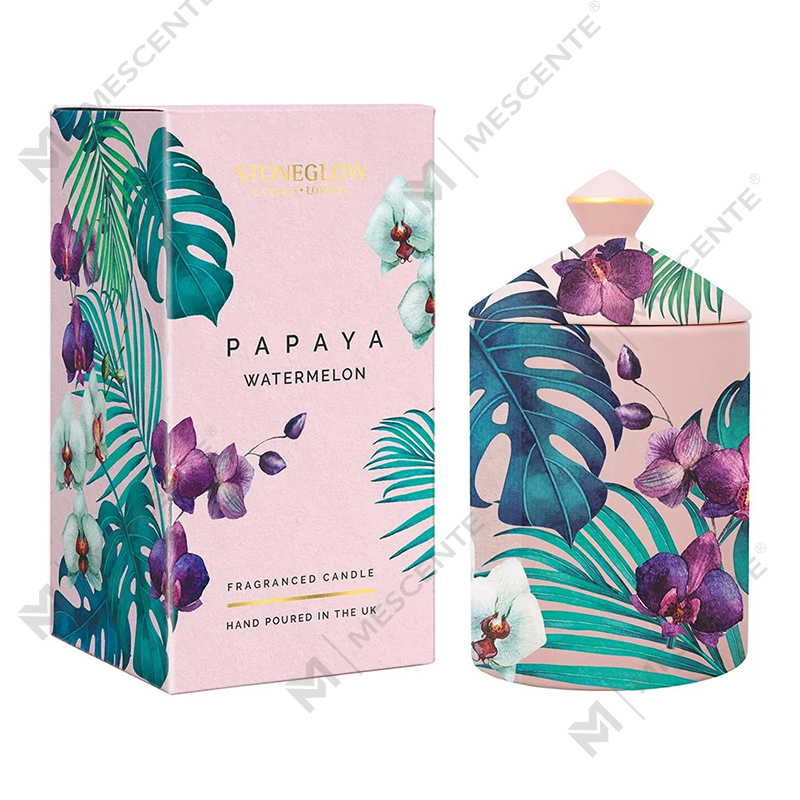 M&Scent 特別デザイン カラー アーバン ボタニクス タンブラー キャンドル 折りたたみボックス付き