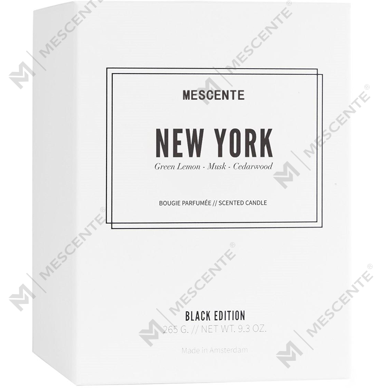 M&Scent 卸売高級プライベート ラベル ブラック パーソナライズされたロゴの香りのキャンドル
