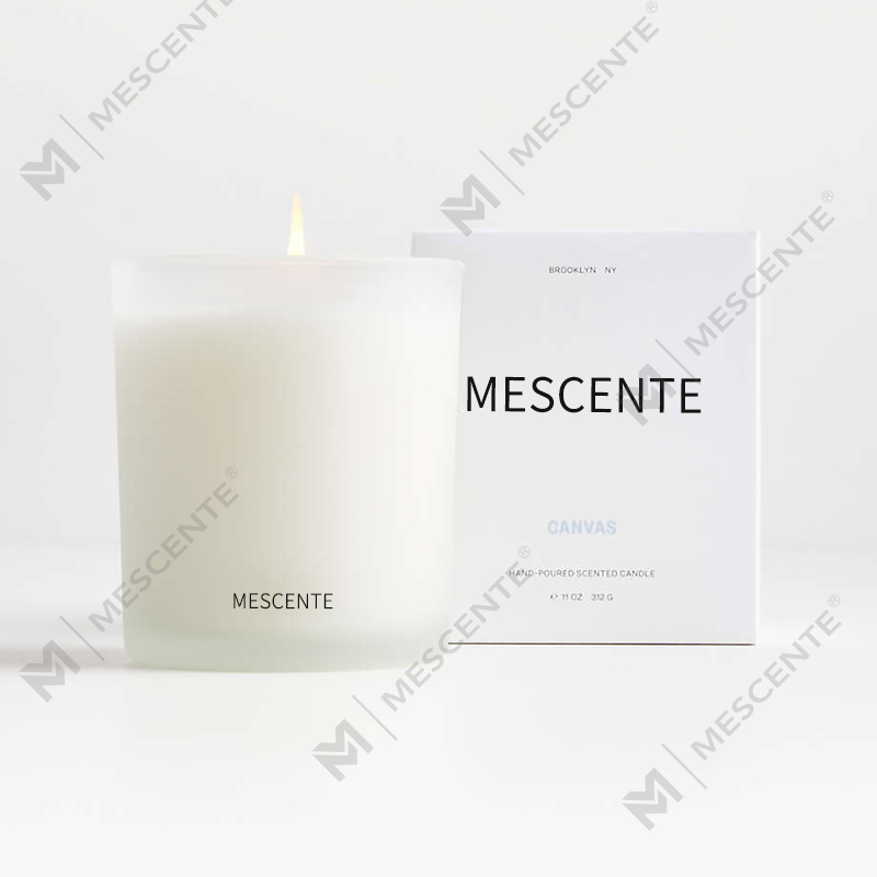 M&Scent 卸売高級プライベート ラベル ソイワックスの香りのキャンドル ボックス付き