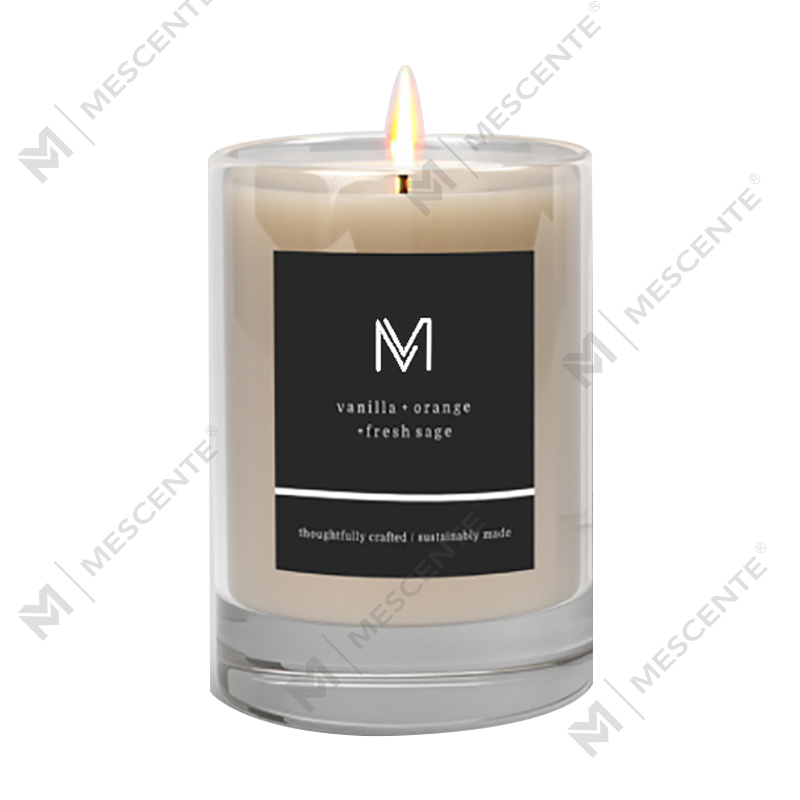 M&Scent 卸売工場直接高級プライベート ラベル ソイワックスの香りのキャンドル、箱入りバルク
