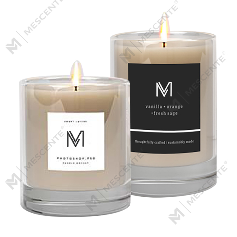 M&Scent 卸売工場直接高級プライベート ラベル ソイワックスの香りのキャンドル、箱入りバルク