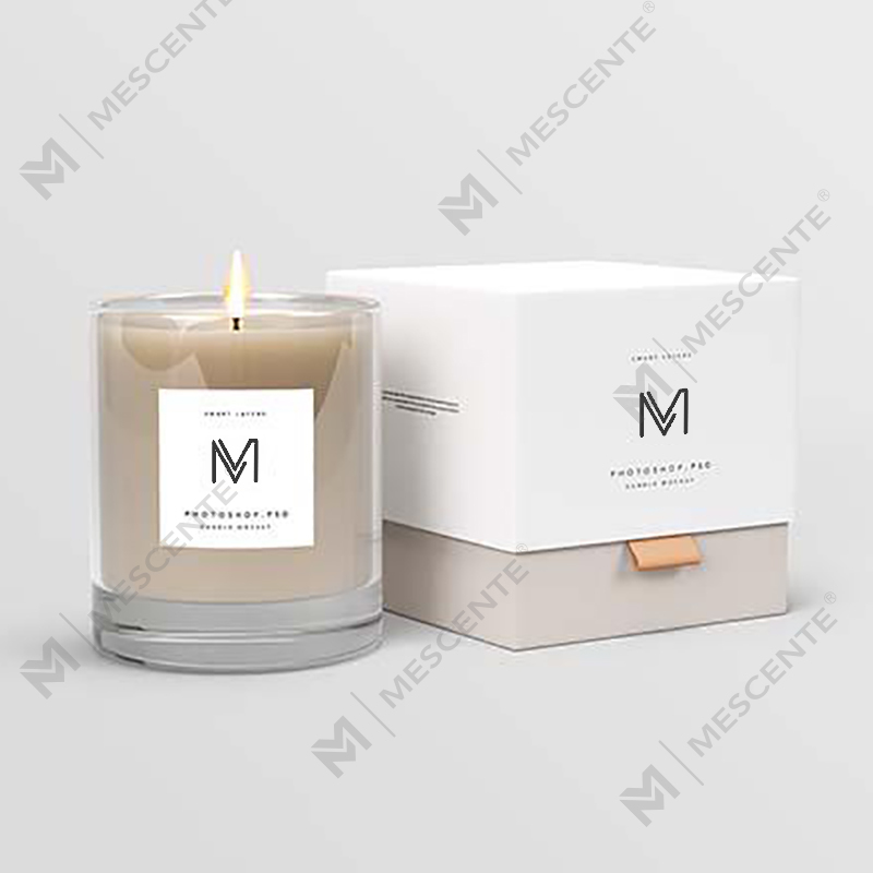 M&Scent 卸売工場直接高級プライベート ラベル ソイワックスの香りのキャンドル、箱入りバルク
