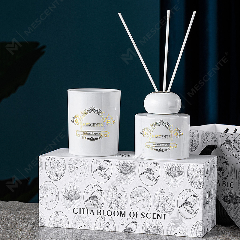 M&Scent ラグジュアリー プライベート ラベル キャンドル アロマ 香りキャンドル リードディフューザー ボックスパッケージ付き