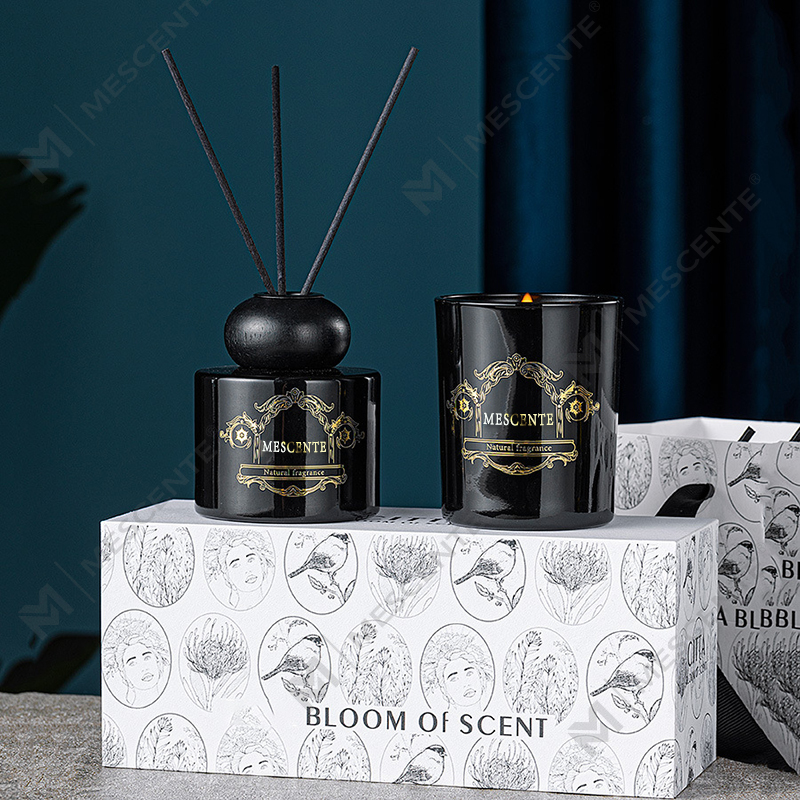 M&Scent ラグジュアリー プライベート ラベル キャンドル アロマ 香りキャンドル リードディフューザー ボックスパッケージ付き