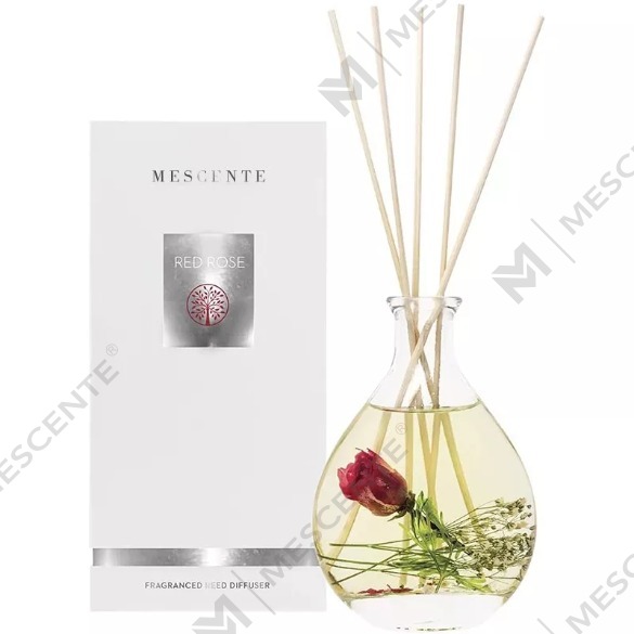 M&Scent 卸売高級プライベート ラベル ガラス ボトル籐スティック リード ディフューザー セット ストッパー付き
