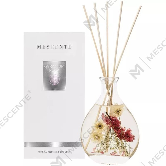 M&Scent 卸売高級プライベート ラベル ガラス ボトル籐スティック リード ディフューザー セット ストッパー付き